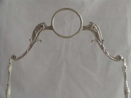 00445 Pair-2-Victorian-Silver-Shell-Shaped-Biscuit-Sweet-Container-5
